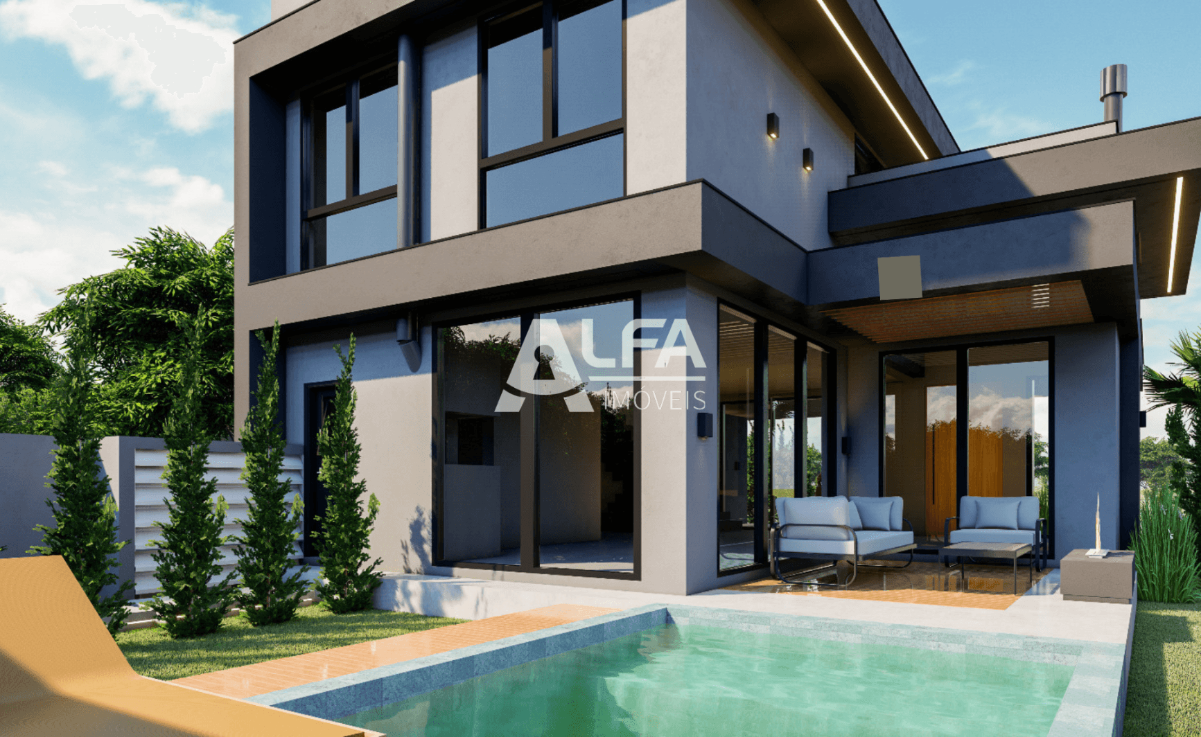 Foto do imóvel Casa no Condomínio Terras Alpha - Gravataí